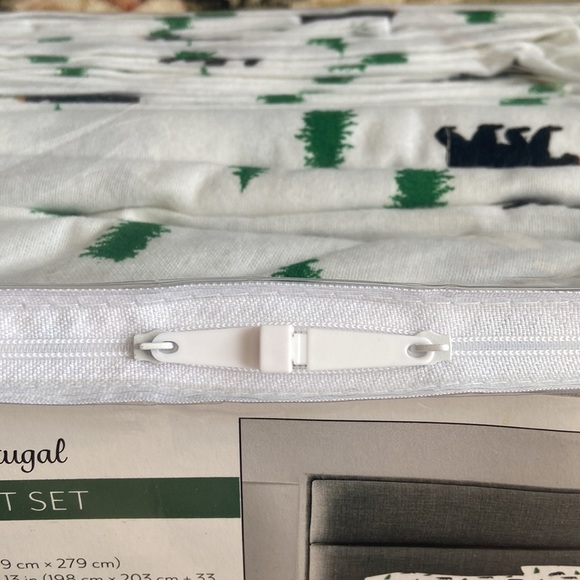 New King flannel sheet set, 4 pcs - Picture 5 of 7